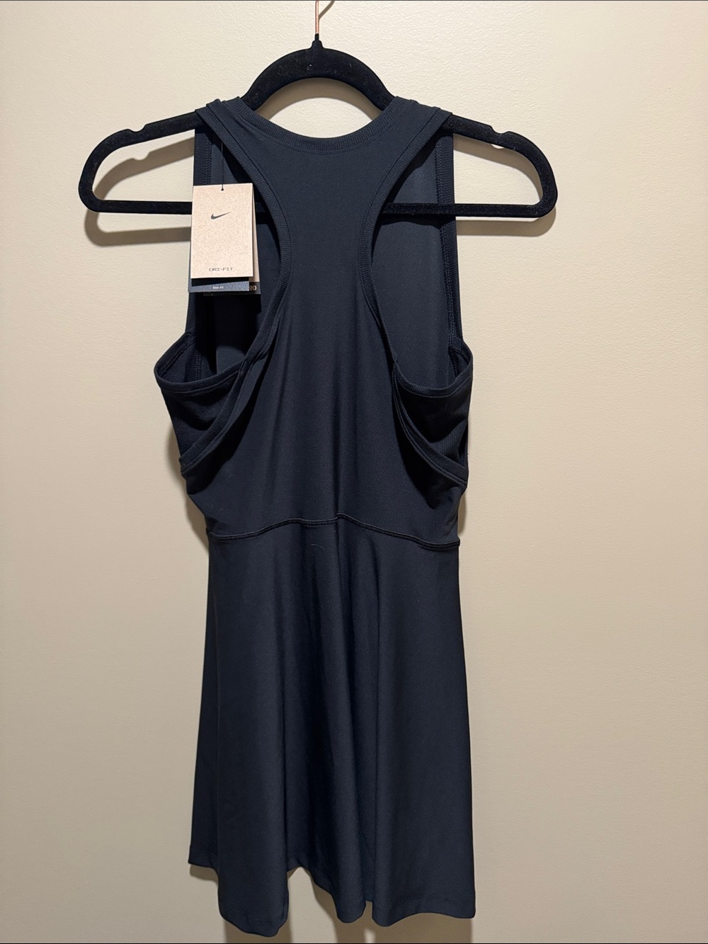 NIKE Dri-Fit Black Sleeveless Dress, size Small. NWT. - Picture 3 of 4